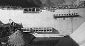 Construction of Arrowrock Dam
