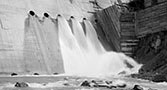 Construction of Arrowrock Dam