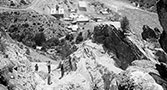 Construction of Arrowrock Dam