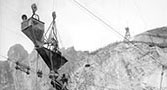 Construction of Arrowrock Dam