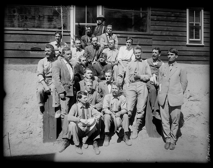 U.S.R.S. Office force at Arrowrock Dam.