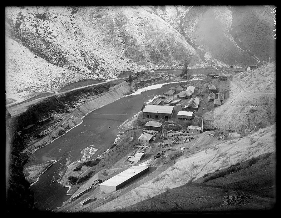 Portion of Arrowrock camp.