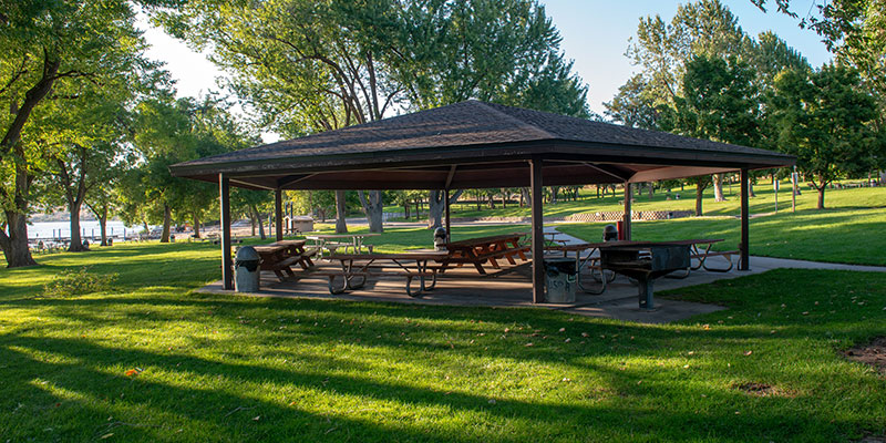 View of Gazebo facing Black Canyon Parks