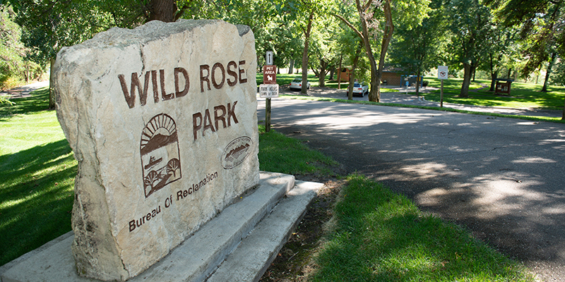 Photo of Entrance to Wild Rose Park