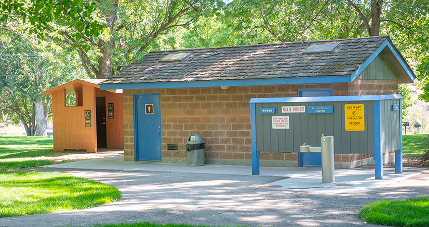 Photo of Restrooms at Wild Rose Park
