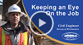 Go to Keeping an Eye on the Job video on YouTube