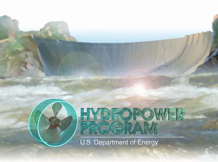 Logo for U.S. Department of Energy Hydropower Program