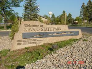 Navajo Entrance Sign