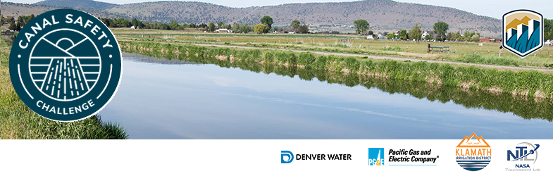 Image of C canal in Klamath Falls, Oregon.