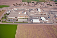 Aerial view of Yuman facility.