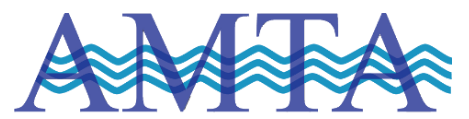Logo for the American Membrane Technology Association (AMTA).