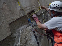 Flaming Gorge tunnel work