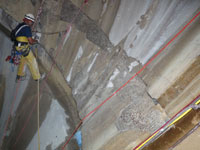 Flaming Gorge tunnel work