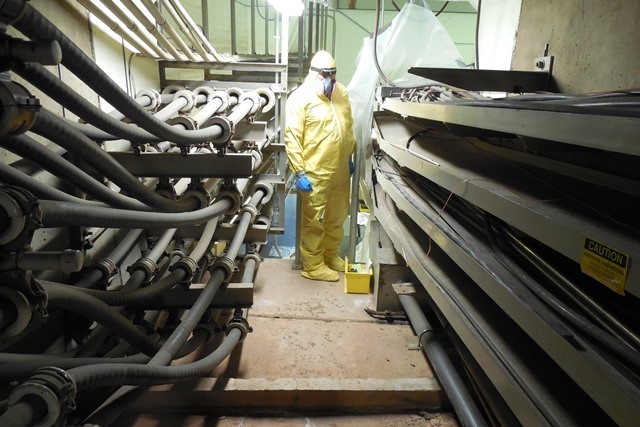  Photo of a hazardous materials field inspection