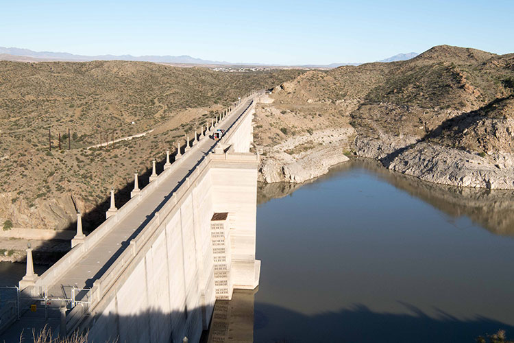 Elephant Butte Reservoir Aerial