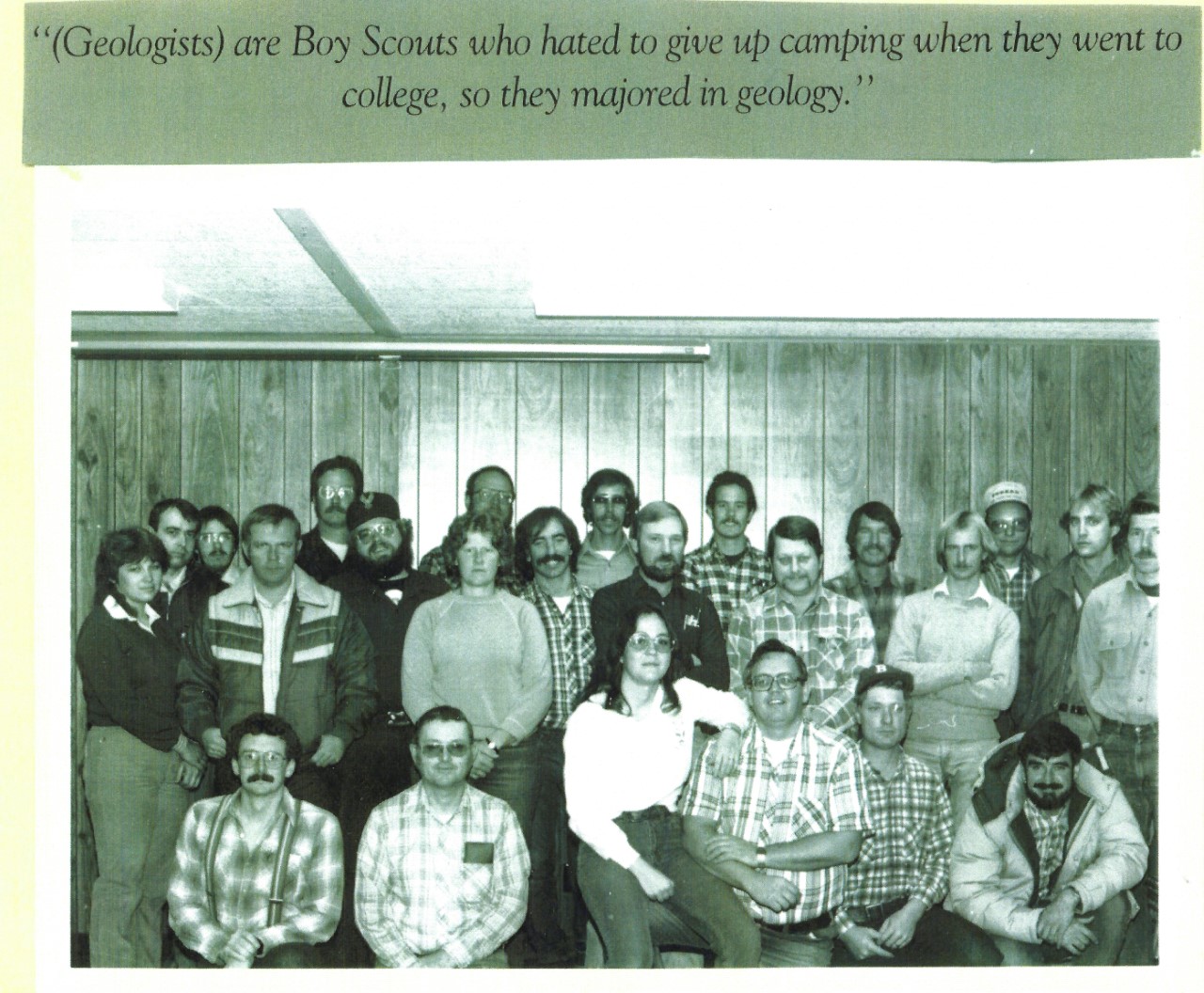 Uinta Basin Construction Office Geolgy Division, around 1982-1984.