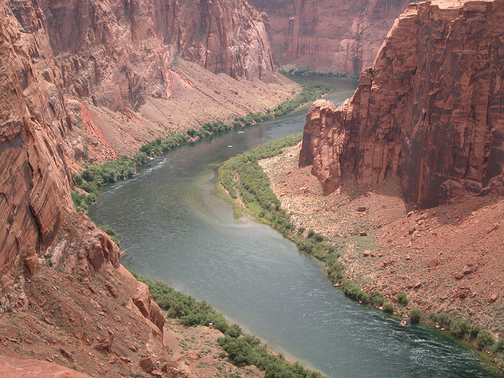 Colorado River down Lees Ferry