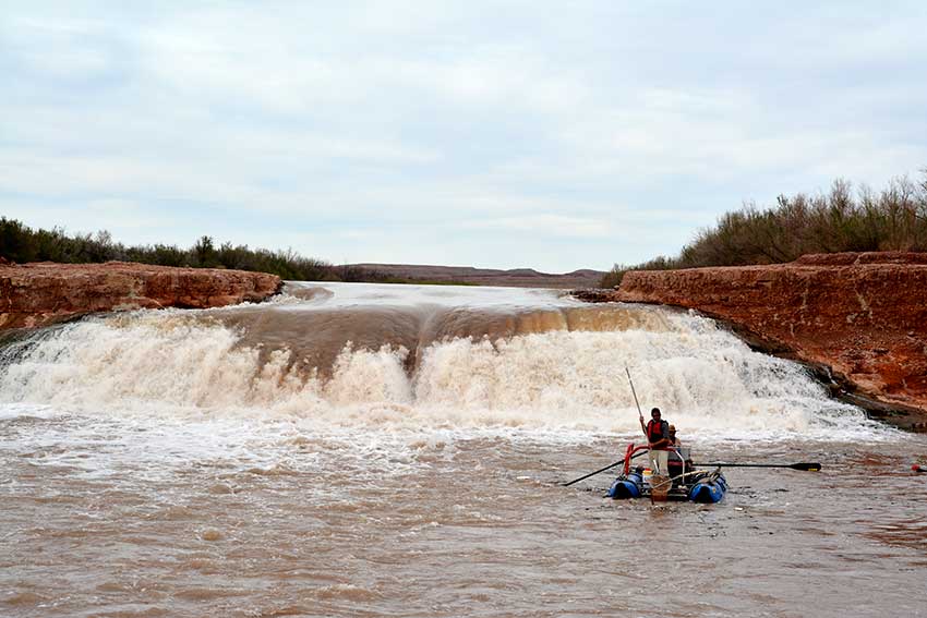 Piute Farms Waterfall 
