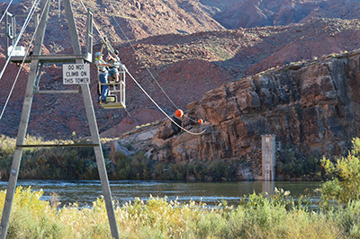 USGS Researchers on the Colorado River in the Grand Canyon