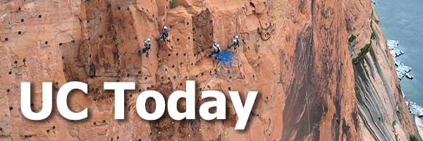 UC Today masthead featuring highscalers