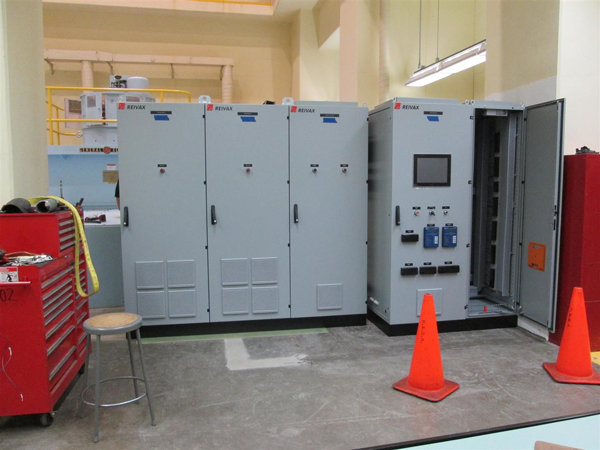 Crystal Exciter During Installation