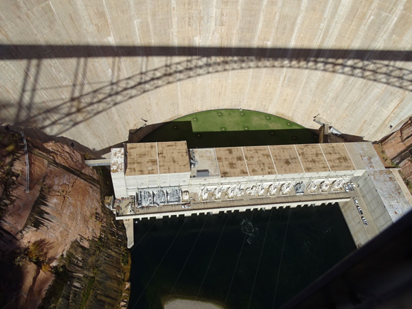 Powerplant and transformer bay. The new transformers are on the left side of the photo.