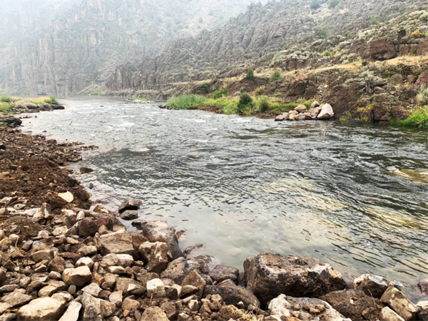The result of Force Account team efforts made the river safer for adventurers in rafts, canoes and kayaks without disturbing the beauty of the river. 